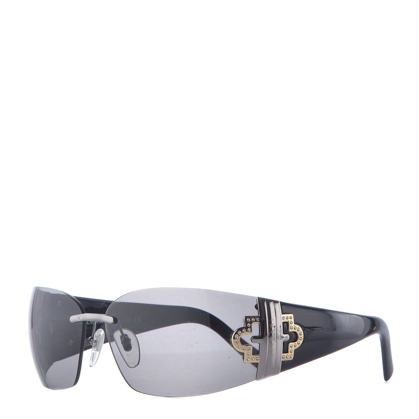 Crystal 855-B Sunglasses Black