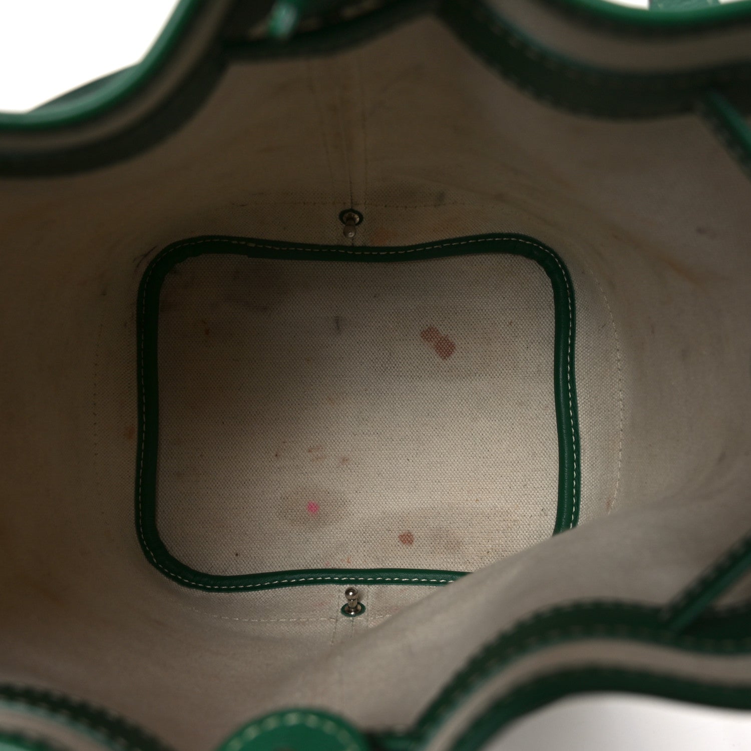 Goyard Goyardine Petit Flot Bucket Bag PM Green 5 of 10