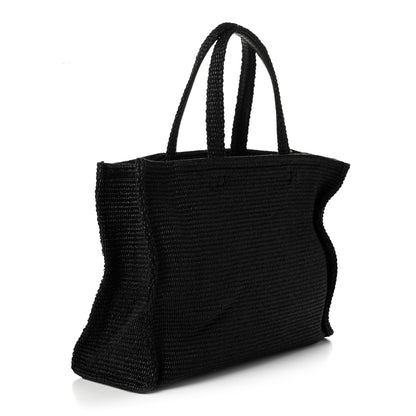 Givenchy Raffia Large G Shopping Tote Black 3 of 10