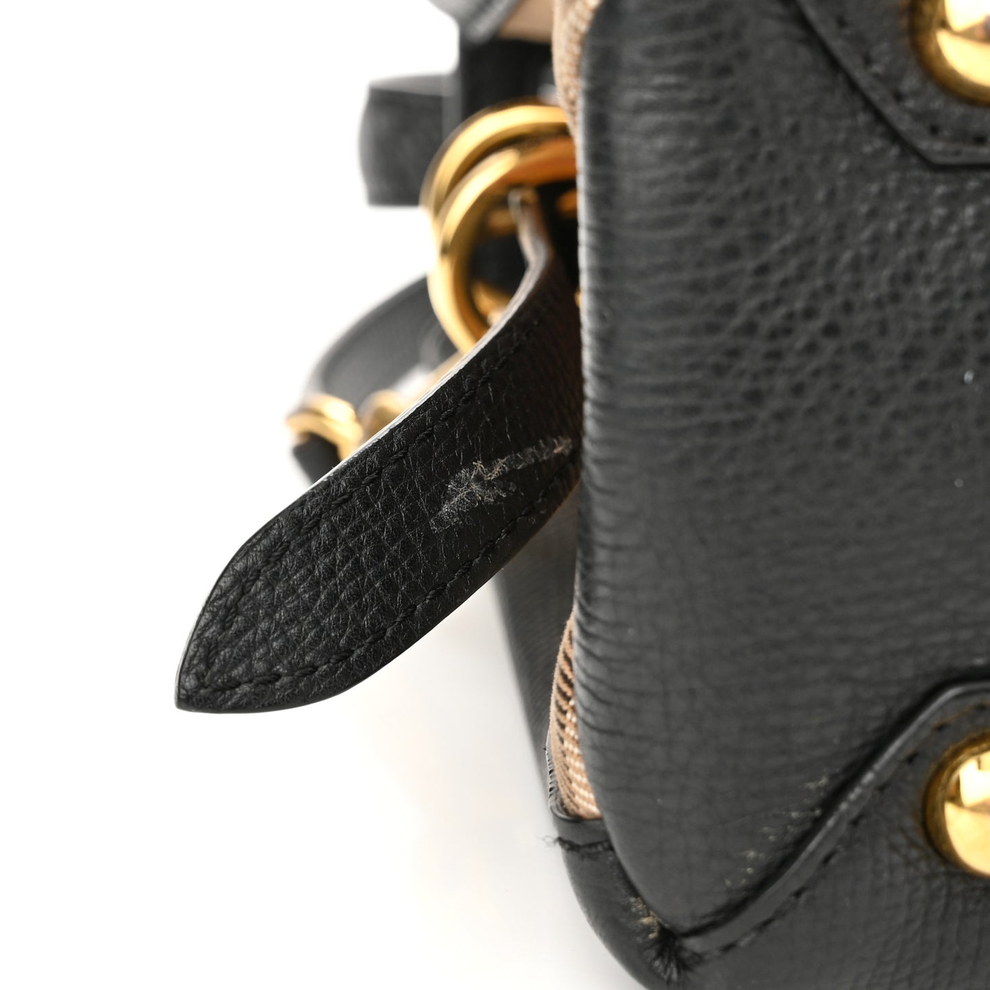 Derby Calfskin House Check Small Camberley Black