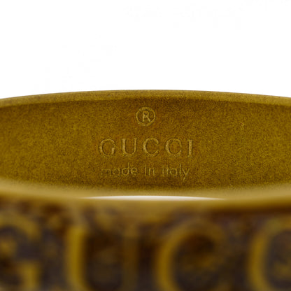 Gucci Resin Flora Bracelet L Giallo 5 of 5