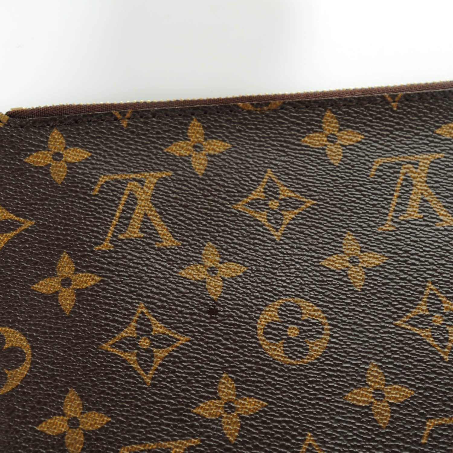 Louis Vuitton Monogram Neverfull MM GM Pochette Fuchsia 5 of 8