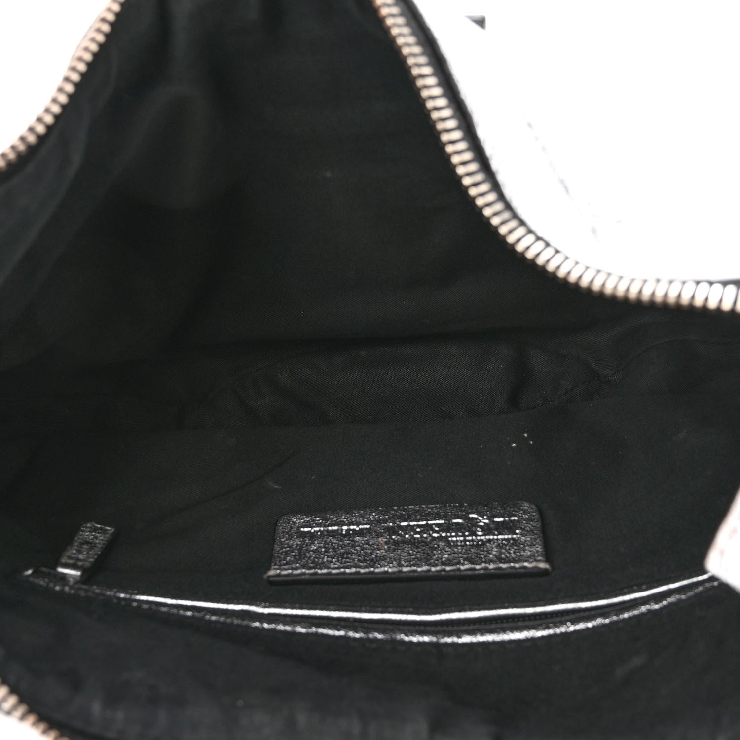 Alexander McQueen Metallic Lambskin De Manta Clutch Silver 5 of 10