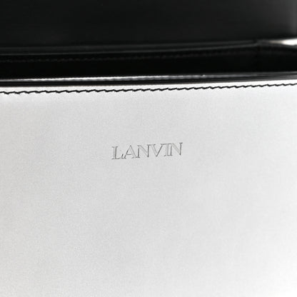 Lanvin Metallic Calfskin Concerto Bag SIlver 7 of 12
