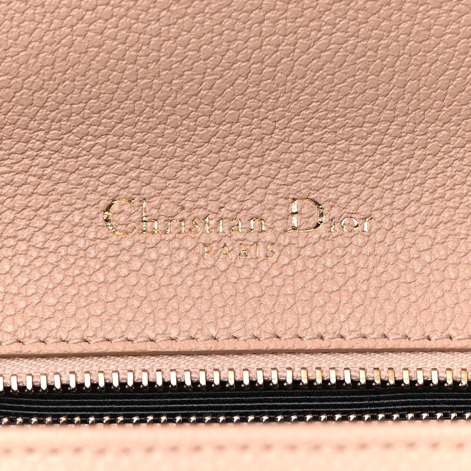 Christian Dior Grained Calfskin Medium Diorama Flap Bag Nude 6 of 12