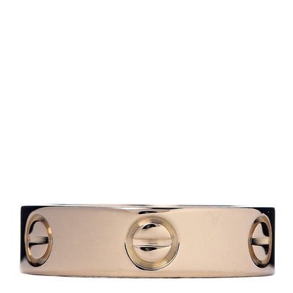 Cartier 18K Yellow Gold 5.5mm LOVE Ring 54 6.75 1 of 4