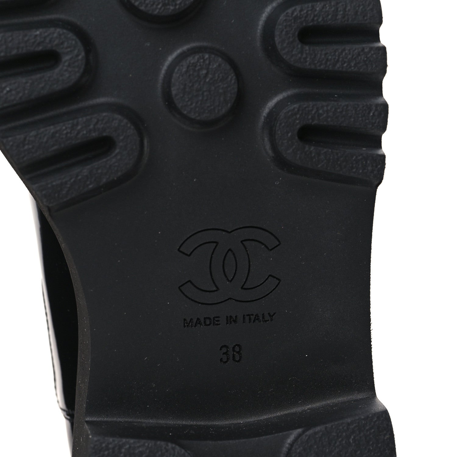 Chanel Patent Cap Toe Short Boots 38 Black 6 of 9