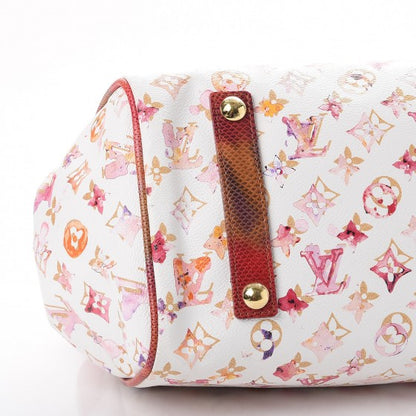 Louis Vuitton Watercolor Aquarelle Frame Speedy White 8 of 8