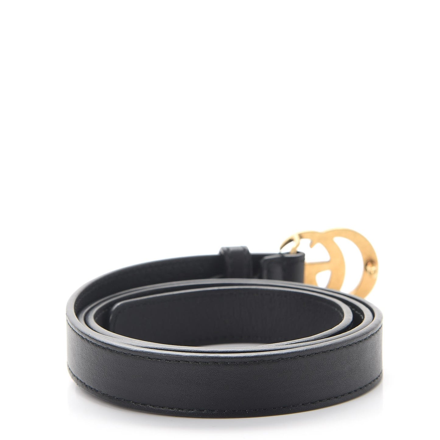 Calfskin Double G 20mm Belt 85 34 Black