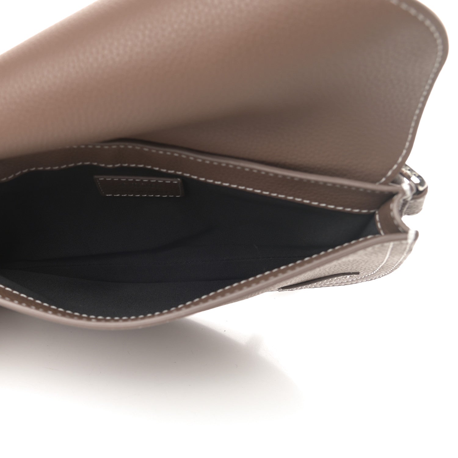 Christian Dior X KAWS Grained Calfskin Saddle Pouch Marron Multicolor 5 of 13