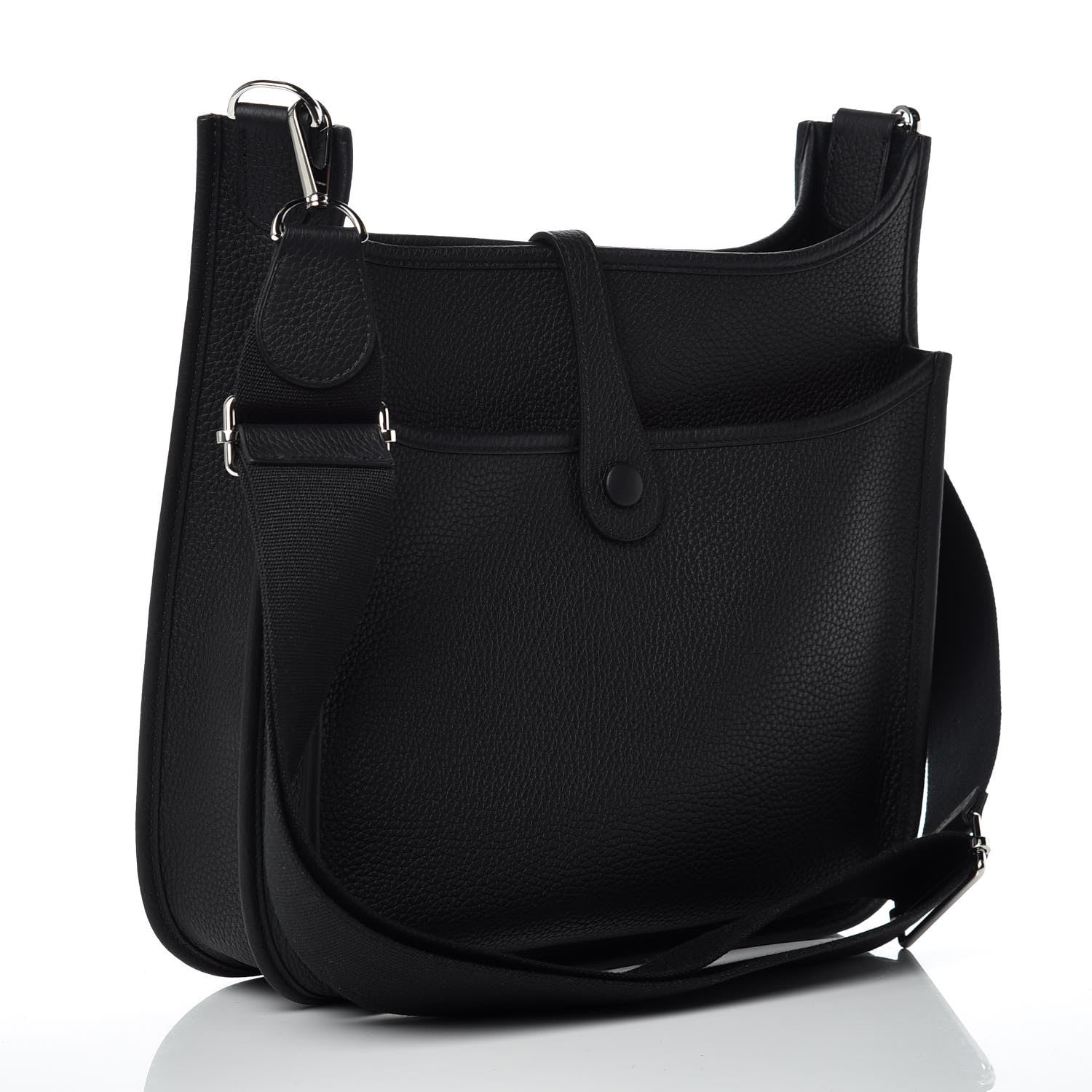 Hermes Taurillon Clemence Evelyne III PM Black 3 of 10