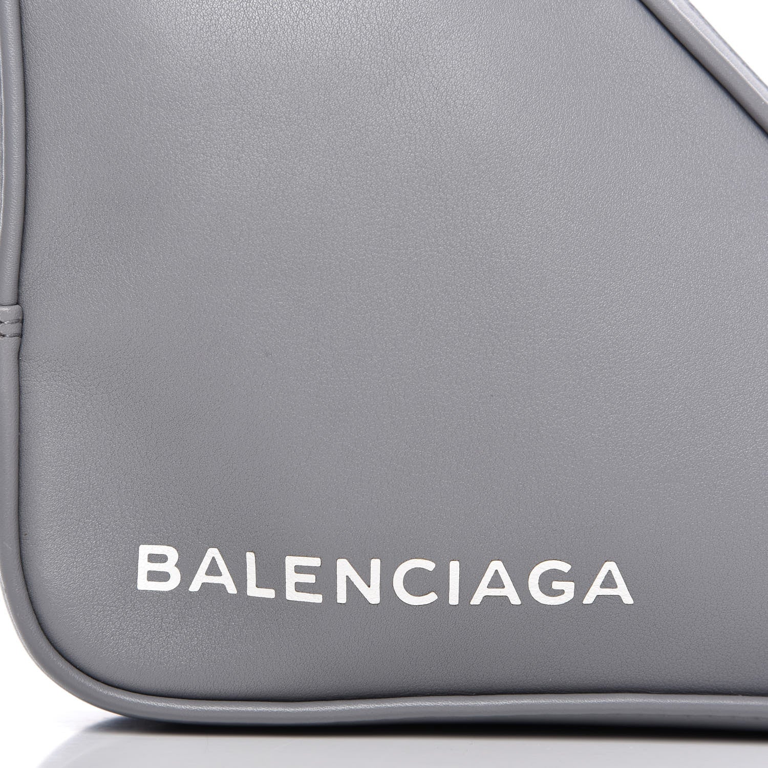 Balenciaga Calfskin M Triangle Pouch Pyrite 9 of 9