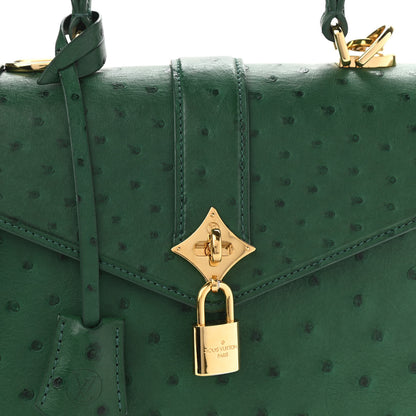 Louis Vuitton Ostrich Rose Des Vents PM Menthe 9 of 9