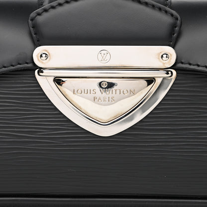 Louis Vuitton Epi Montaigne Clutch Black 7 of 9