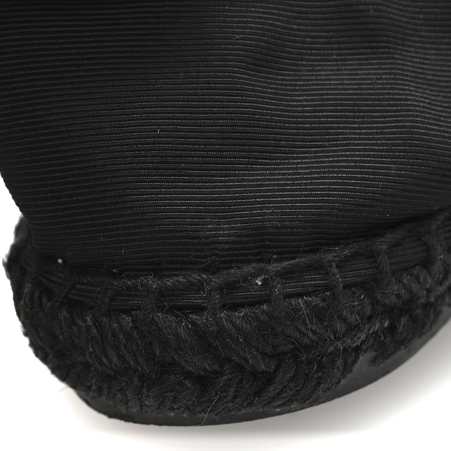 Canvas Espadrilles 37 Black