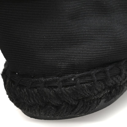 Saint Laurent Canvas Espadrilles 37 Black 10 of 10