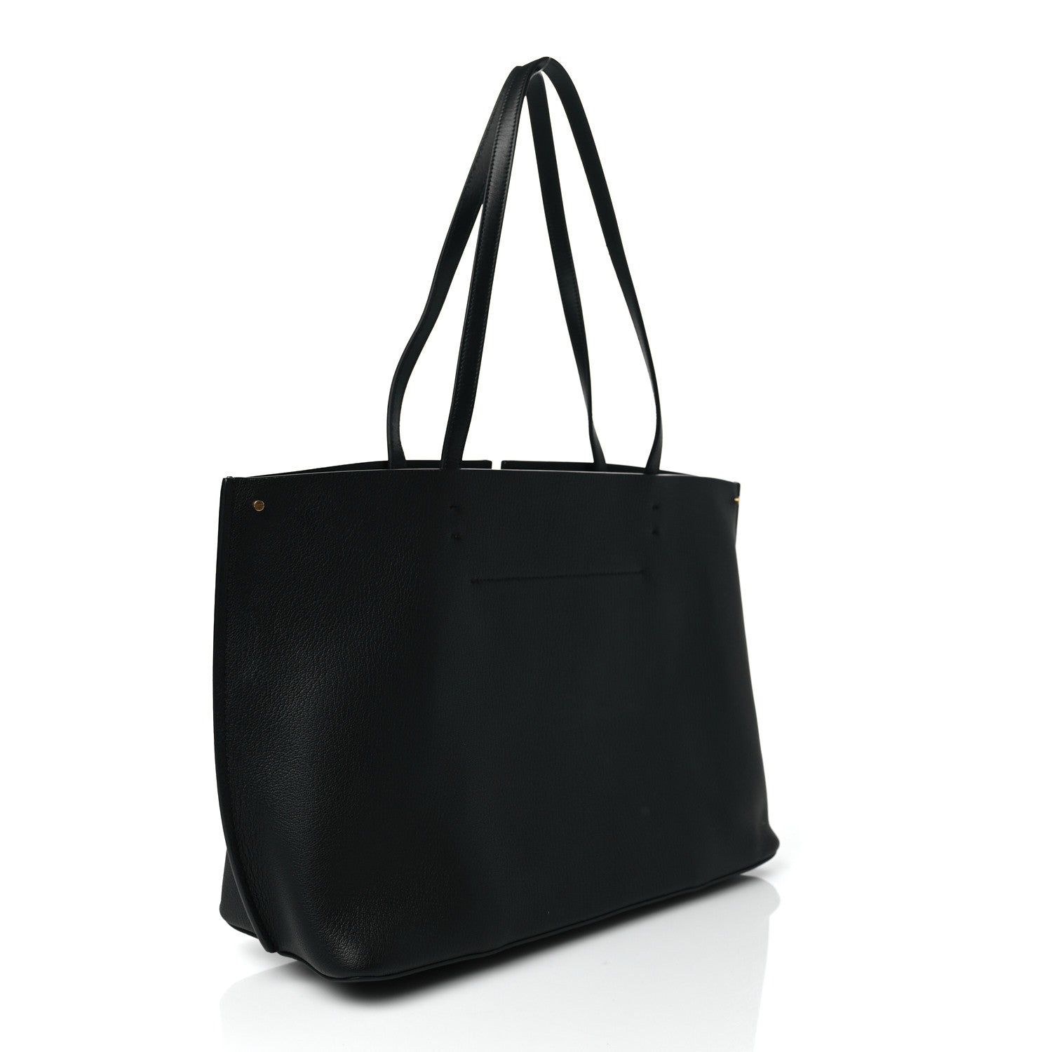Valentino Garavani Calfskin Large Vlogo Tote Black 3 of 9