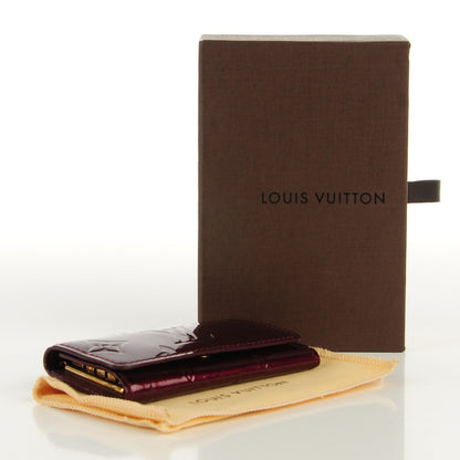 Louis Vuitton Vernis Multicles 4 Key Holder Rouge Fauviste 4 of 7