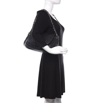 Chanel Caviar Half Moon Large Flap Black 2 of 10