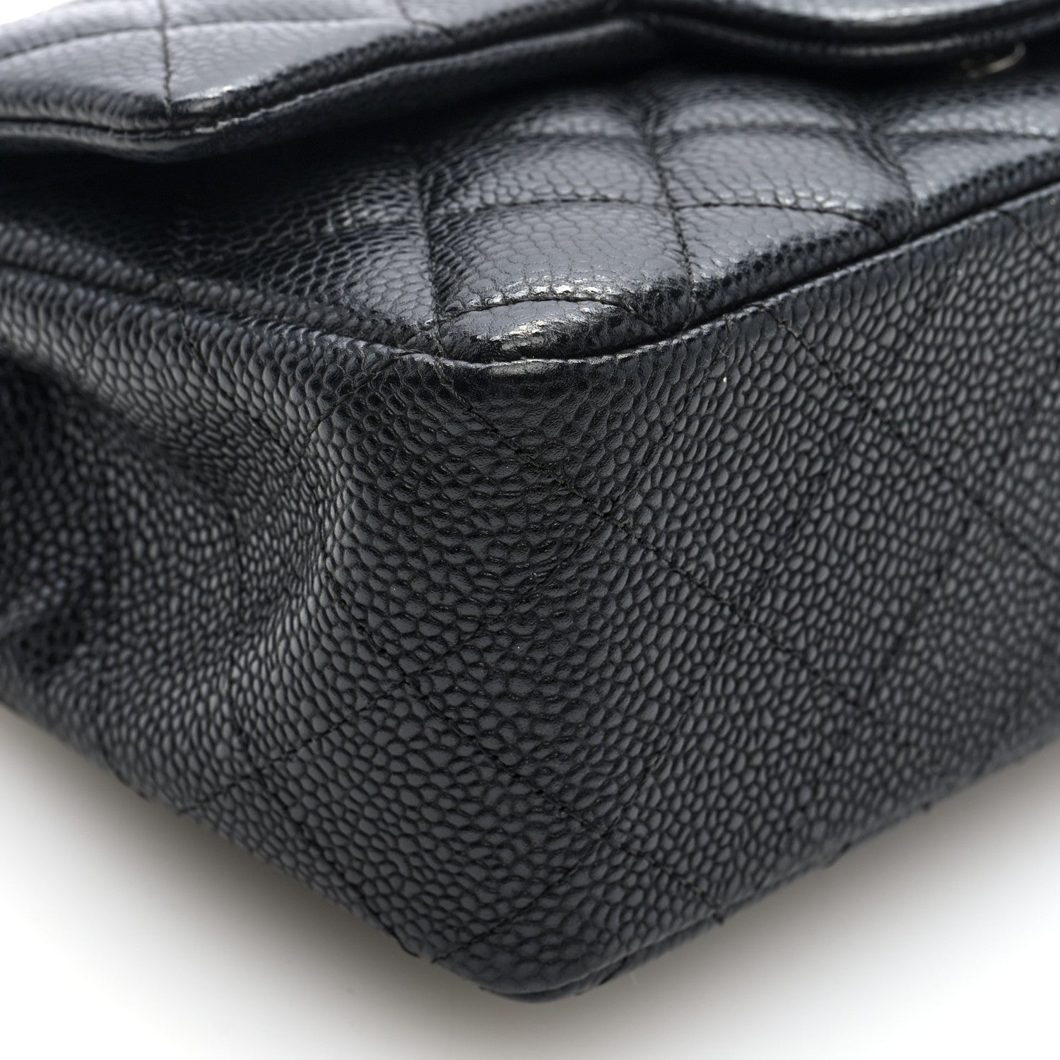 Chanel Caviar Quilted Mini Rectangular Flap Black 9 of 11