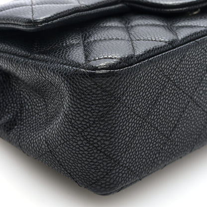 Chanel Caviar Quilted Mini Rectangular Flap Black 9 of 11