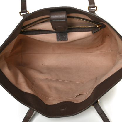 Gucci GG Supreme Monogram Medium Ophidia Shopping Tote Brown 5 of 11