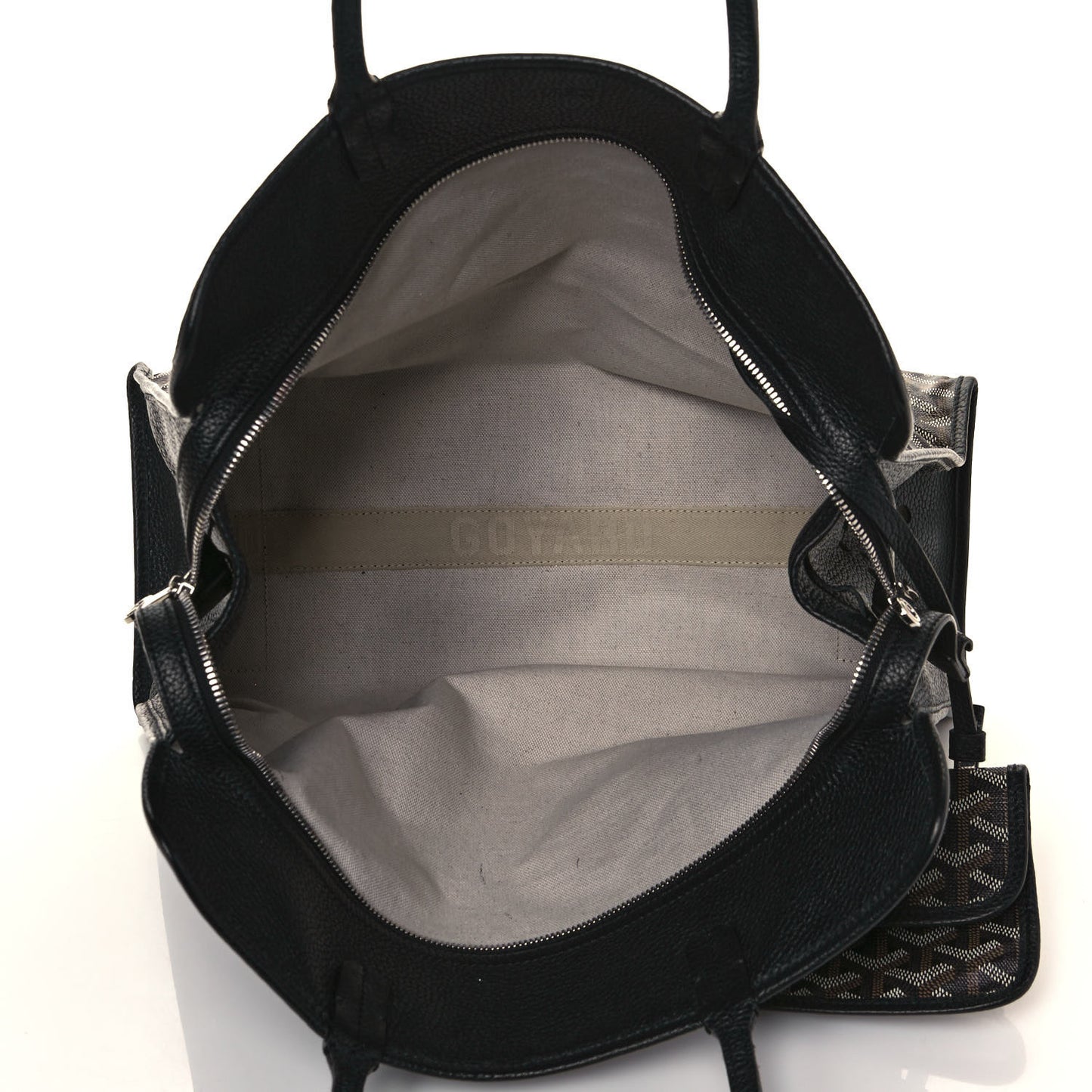 Goyardine Sac Hardy Pet Carrier PM Black