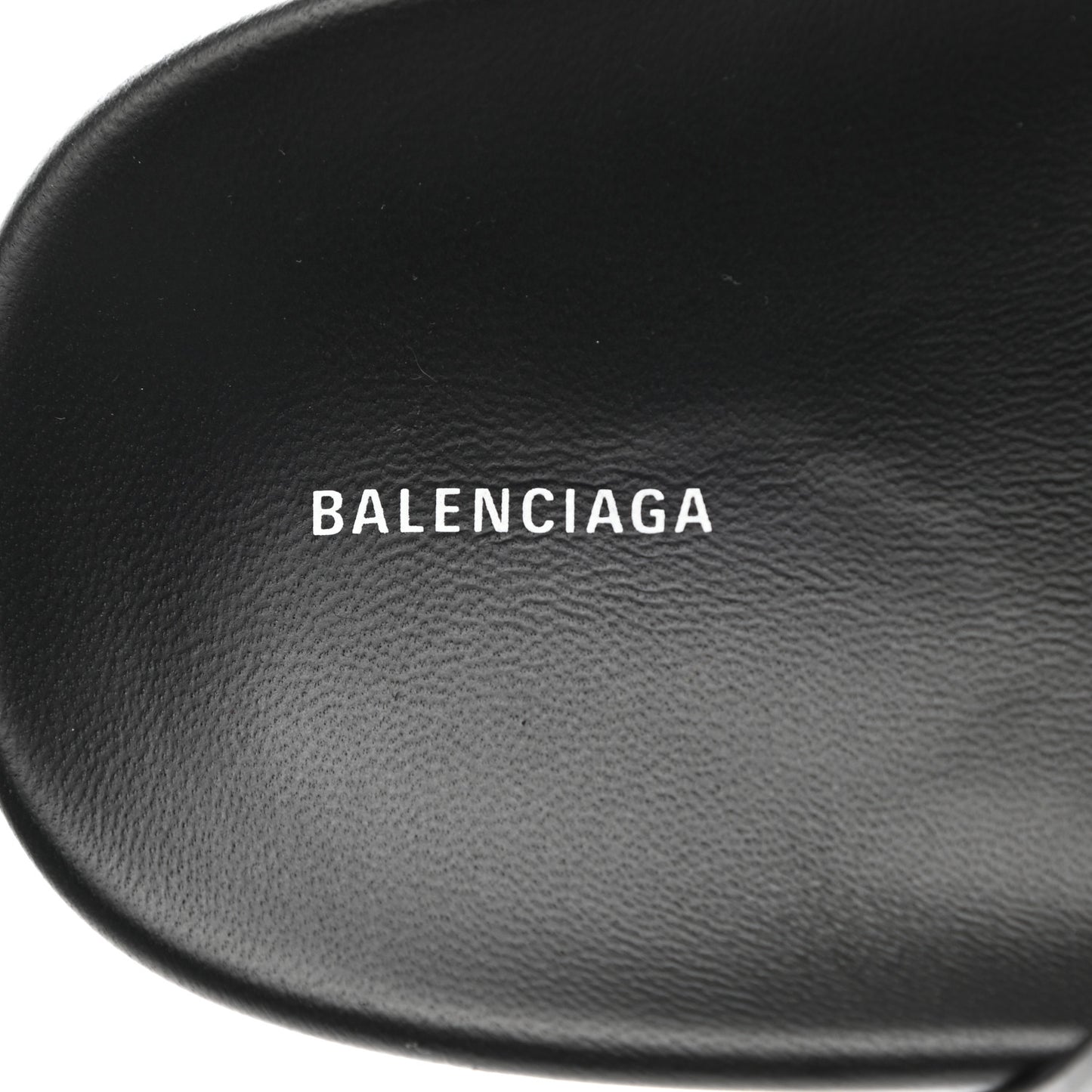 Smooth Nappa Mallorca Platform 50mm Slide Sandals 40 Black