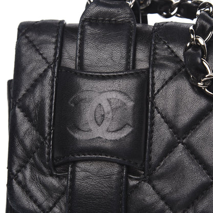 Chanel Lambskin Quilted Small Messenger Bag Black 12 of 17