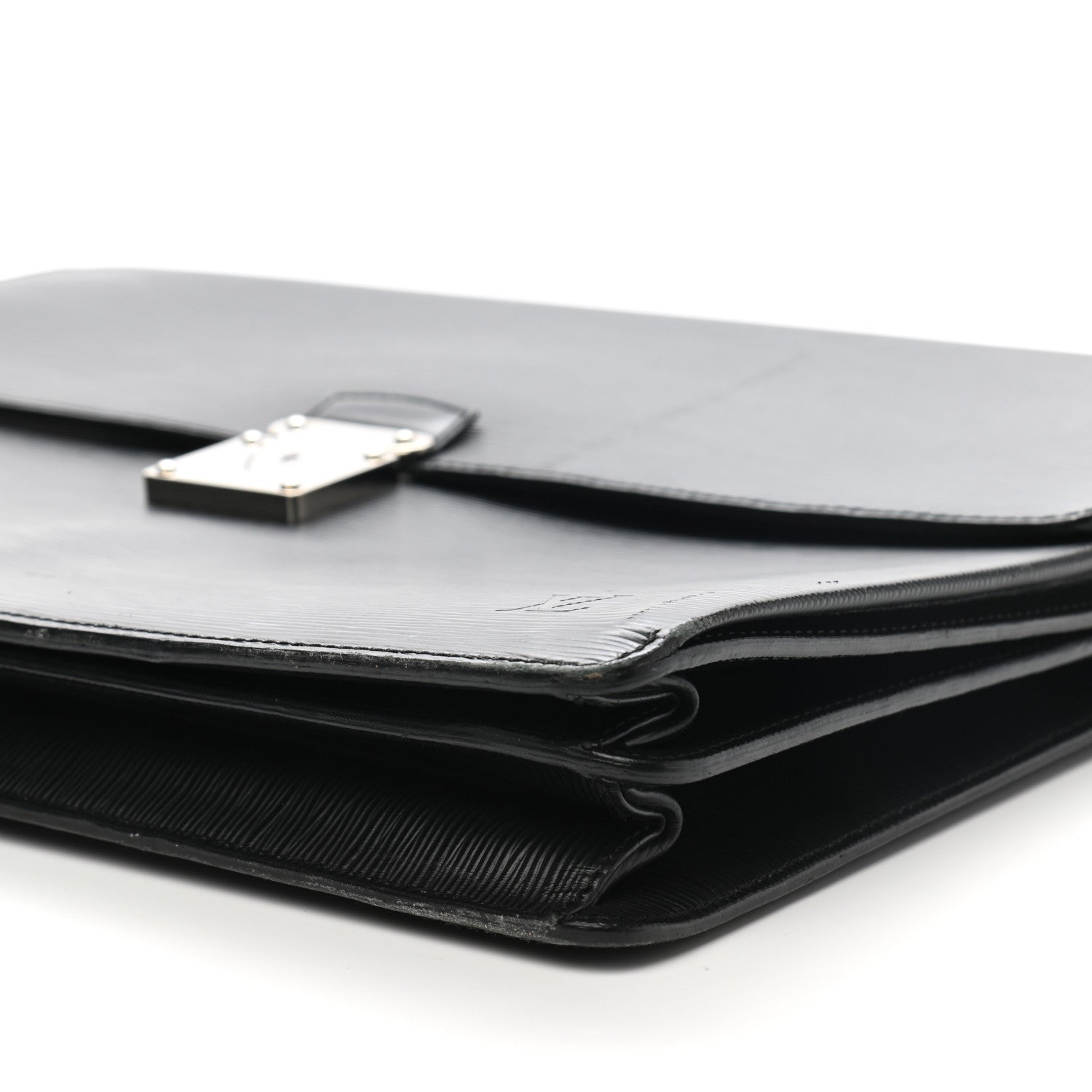 Louis Vuitton Epi Robusto 2 Compartment Briefcase Black 9 of 15