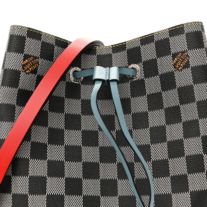 Louis Vuitton Damier Neonoe Black White 8 of 10