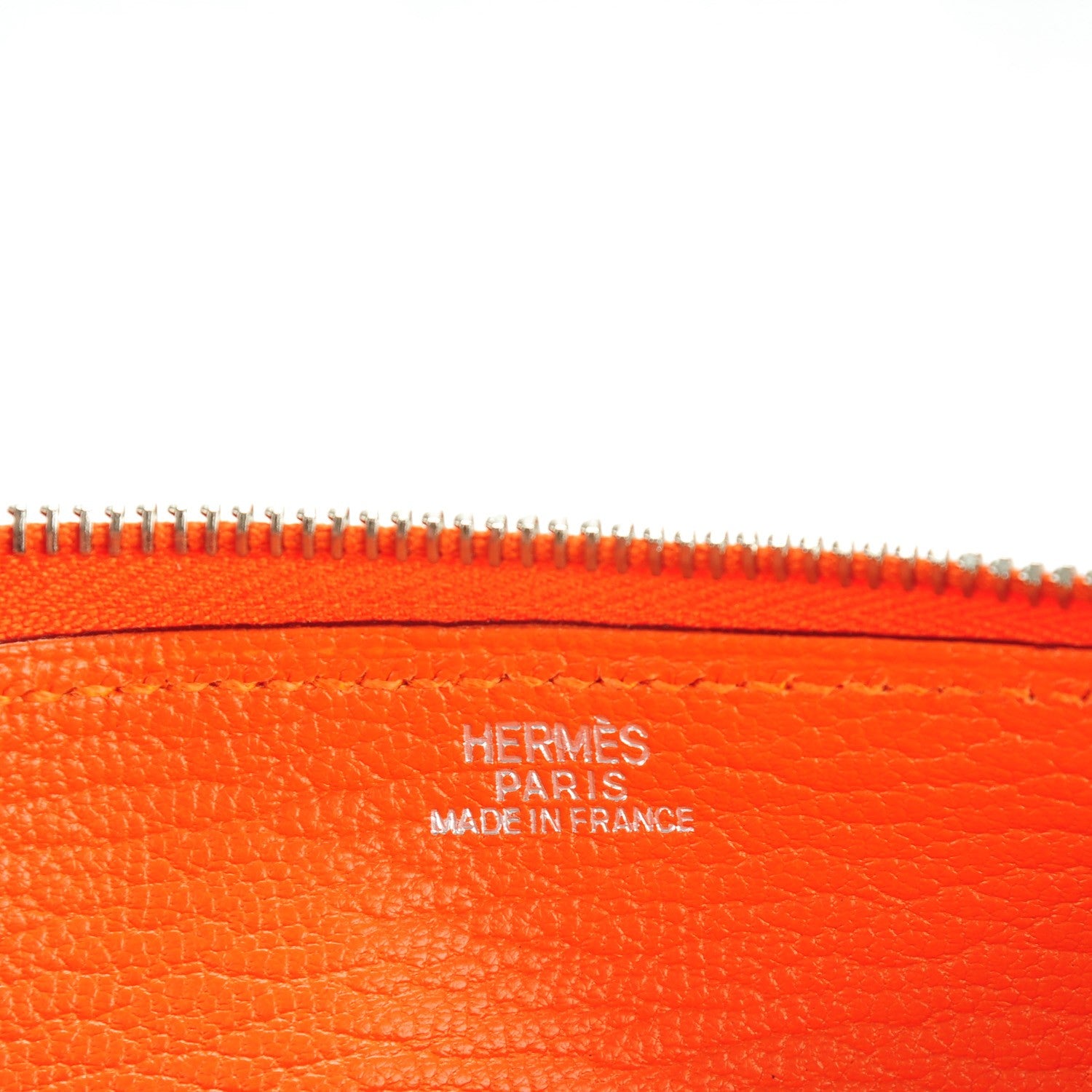 Hermes Chévre Mysore Piccolo Case Orange 8 of 9