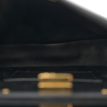Fendi Nappa Mini Peekaboo Iconic Satchel Black 6 of 15