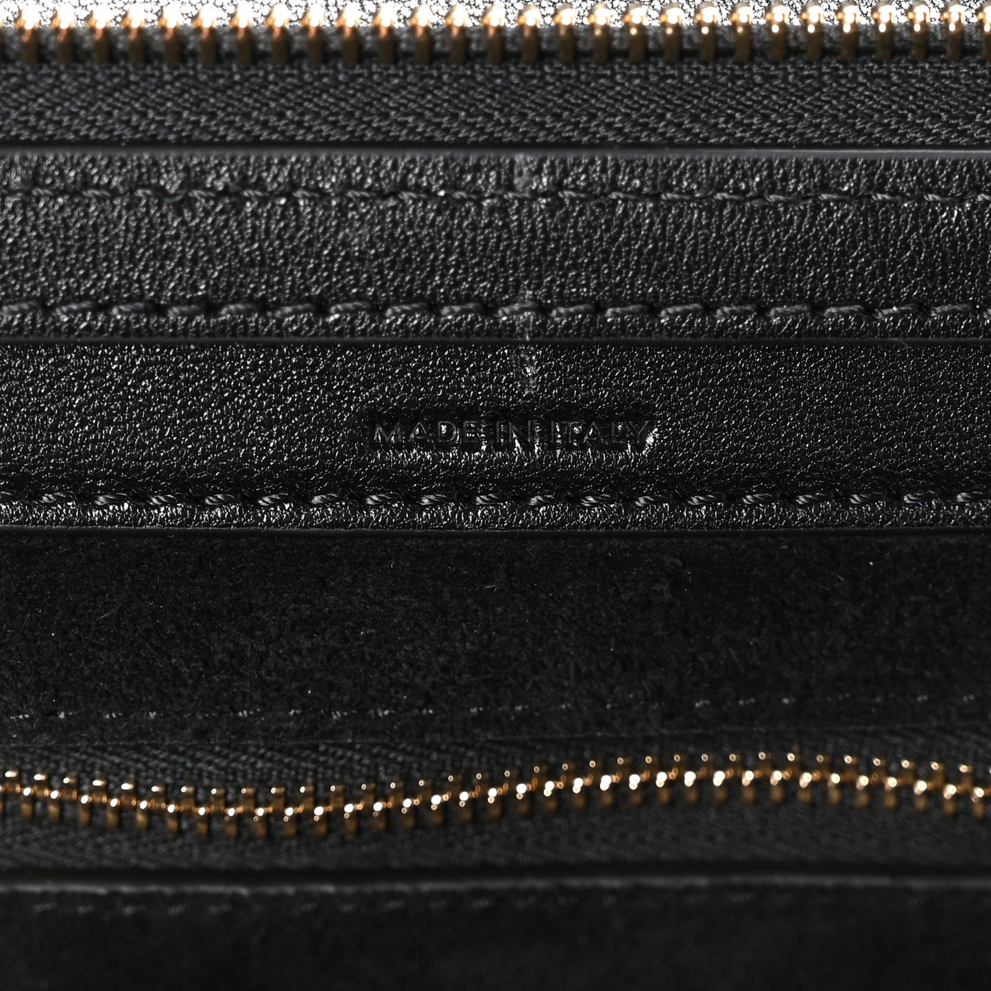 Supple Shiny Lambskin Little New Luggage Black