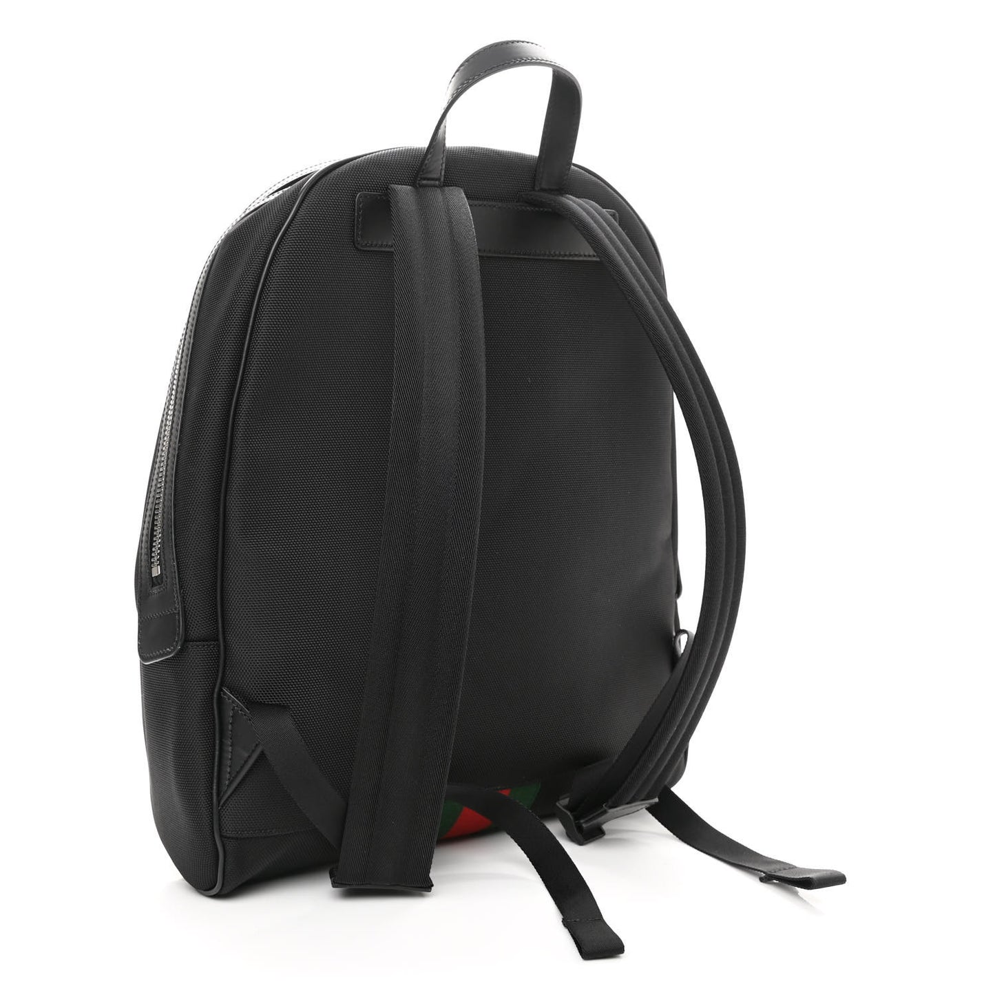 Techno Canvas Web Backpack Black