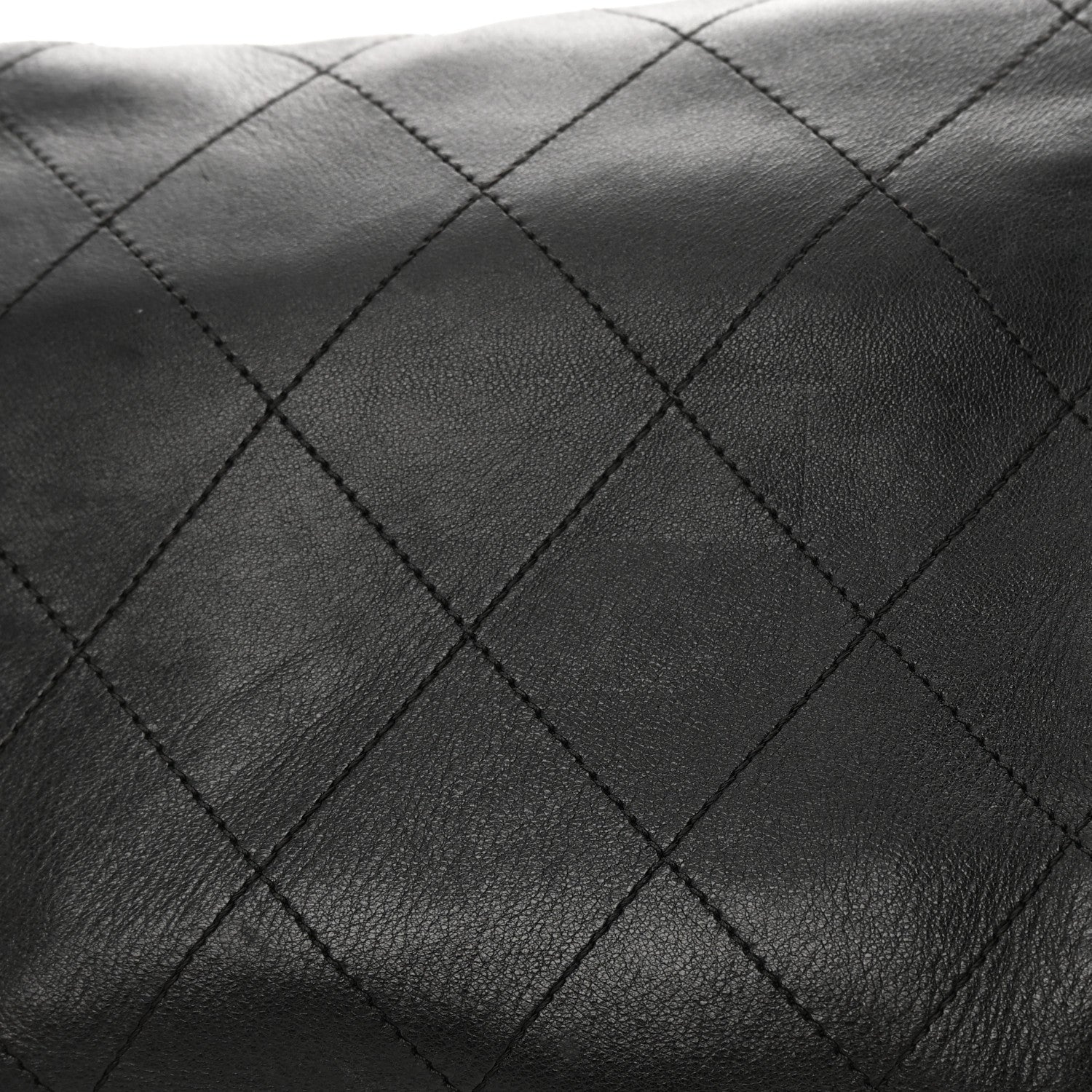 Chanel Lambskin Stitched Medium Ultimate Soft Tote Black 12 of 12
