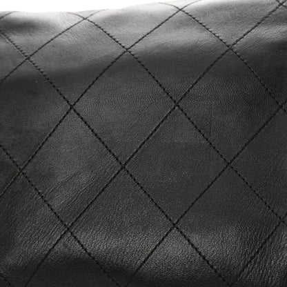 Chanel Lambskin Stitched Medium Ultimate Soft Tote Black 12 of 12