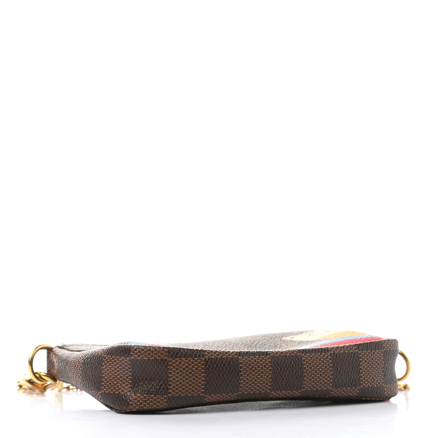 Damier Ebene 2016 Christmas Animation Mini Pochette Accessories