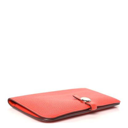 Hermes Togo Dogon Duo Wallet Capucine 5 of 11