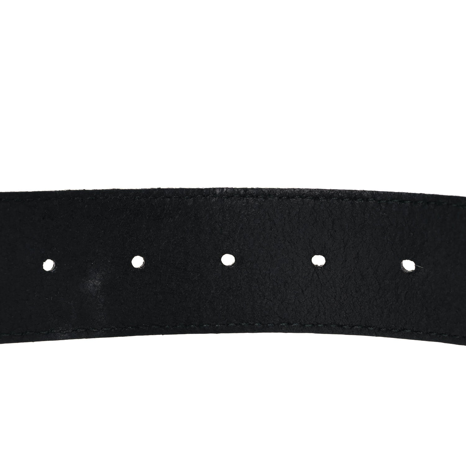 Gucci Calfskin Interlocking G 40mm Belt 90 36 Black 4 of 10