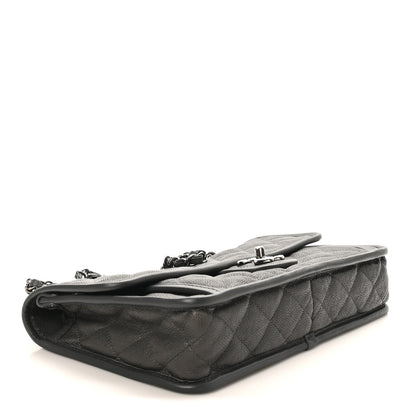 Chanel Caviar Quilted Medium French Riviera Flap Grey 5 of 10