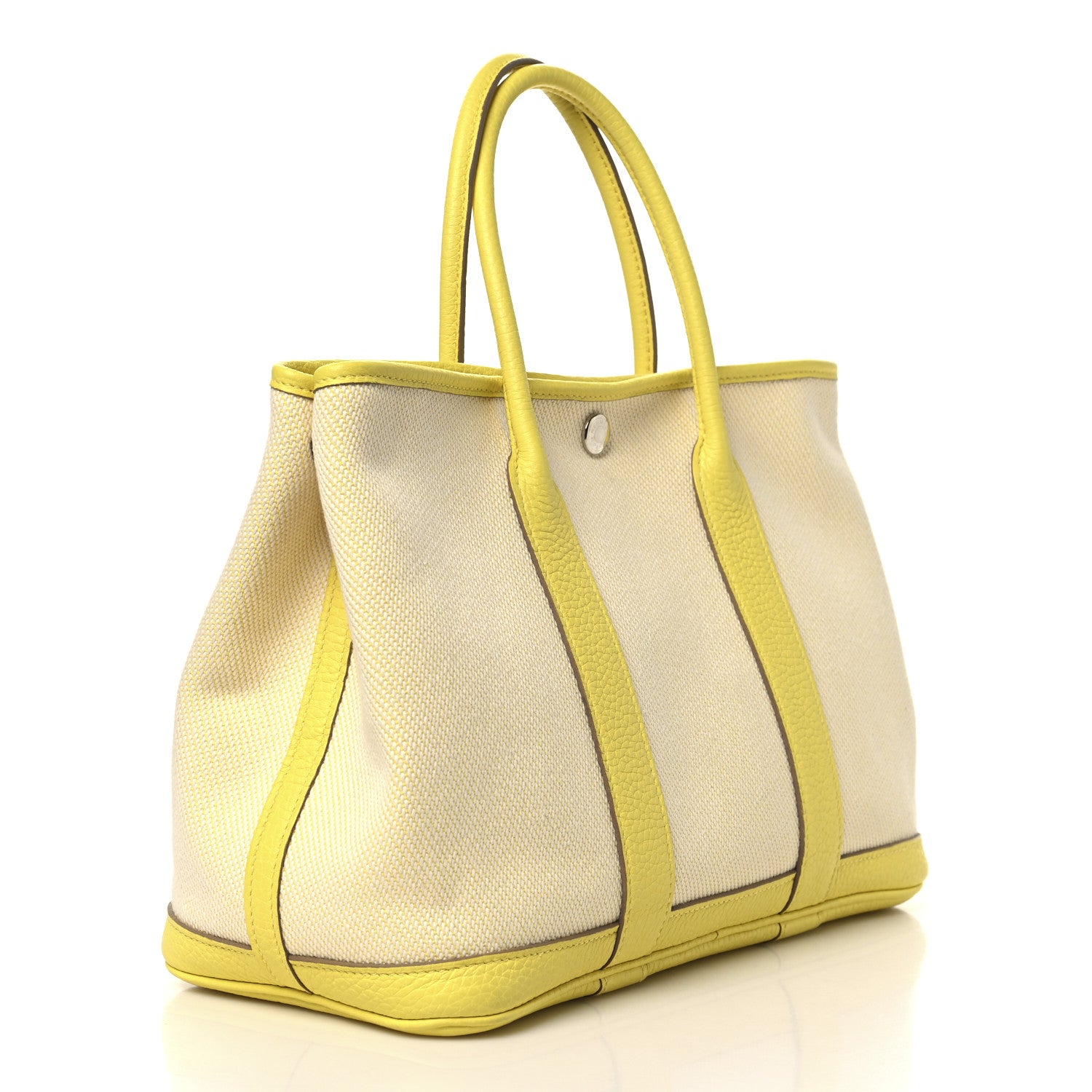 Hermes Toile Negonda Garden Party 30 TPM Ecru Citron Lime 2 of 9