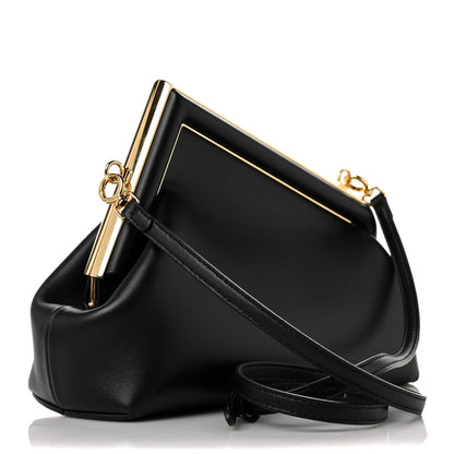 Fendi Shiny Nappa Small Fendi First Black 3 of 8