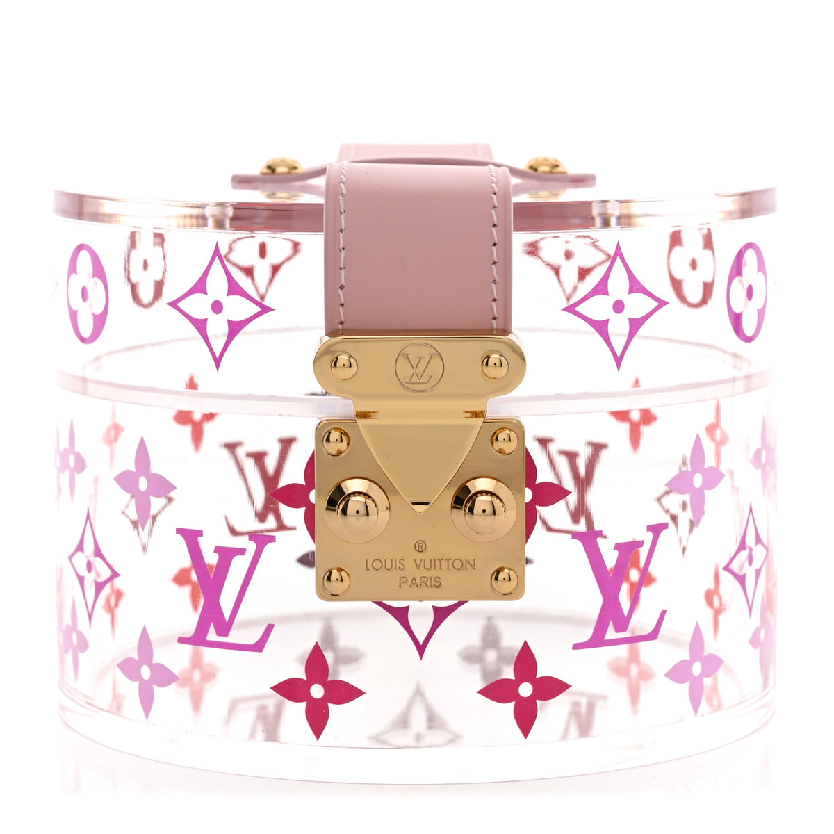 Louis Vuitton Transparent Plexiglass Box Scott Rose Ballerine 1 of 7