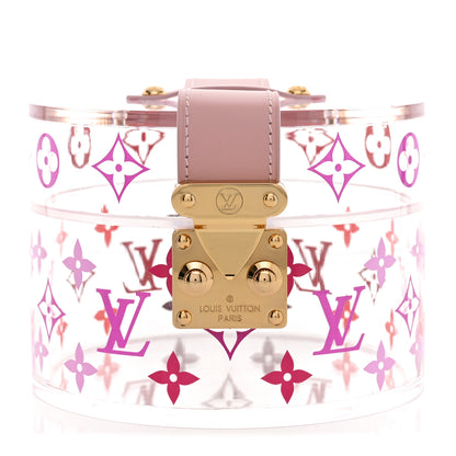 Louis Vuitton Transparent Plexiglass Box Scott Rose Ballerine 1 of 7
