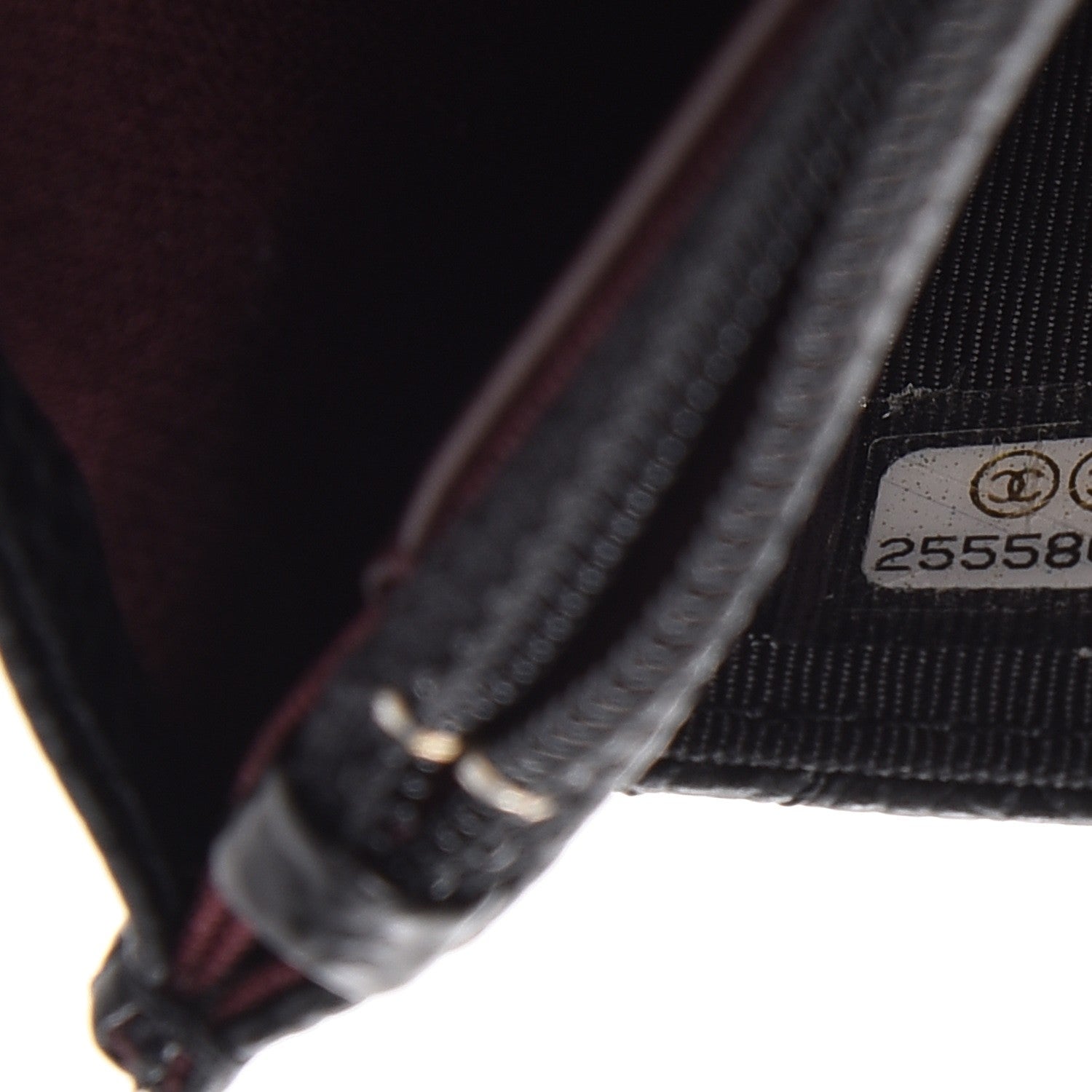 Chanel Caviar Quilted Wallet On Chain WOC Black 8 of 9