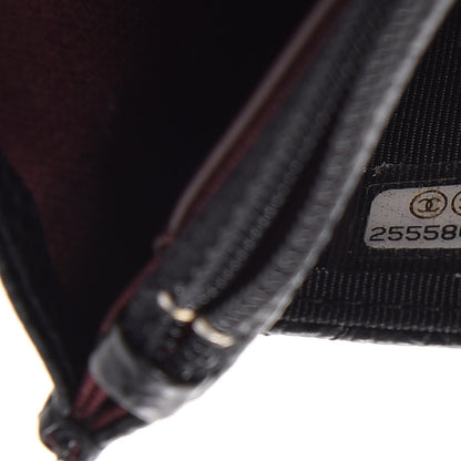 Chanel Caviar Quilted Wallet On Chain WOC Black 8 of 9
