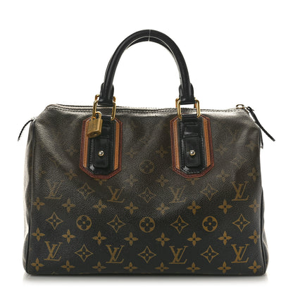 Louis Vuitton Monogram Mirage Speedy 30 Black 1 of 13