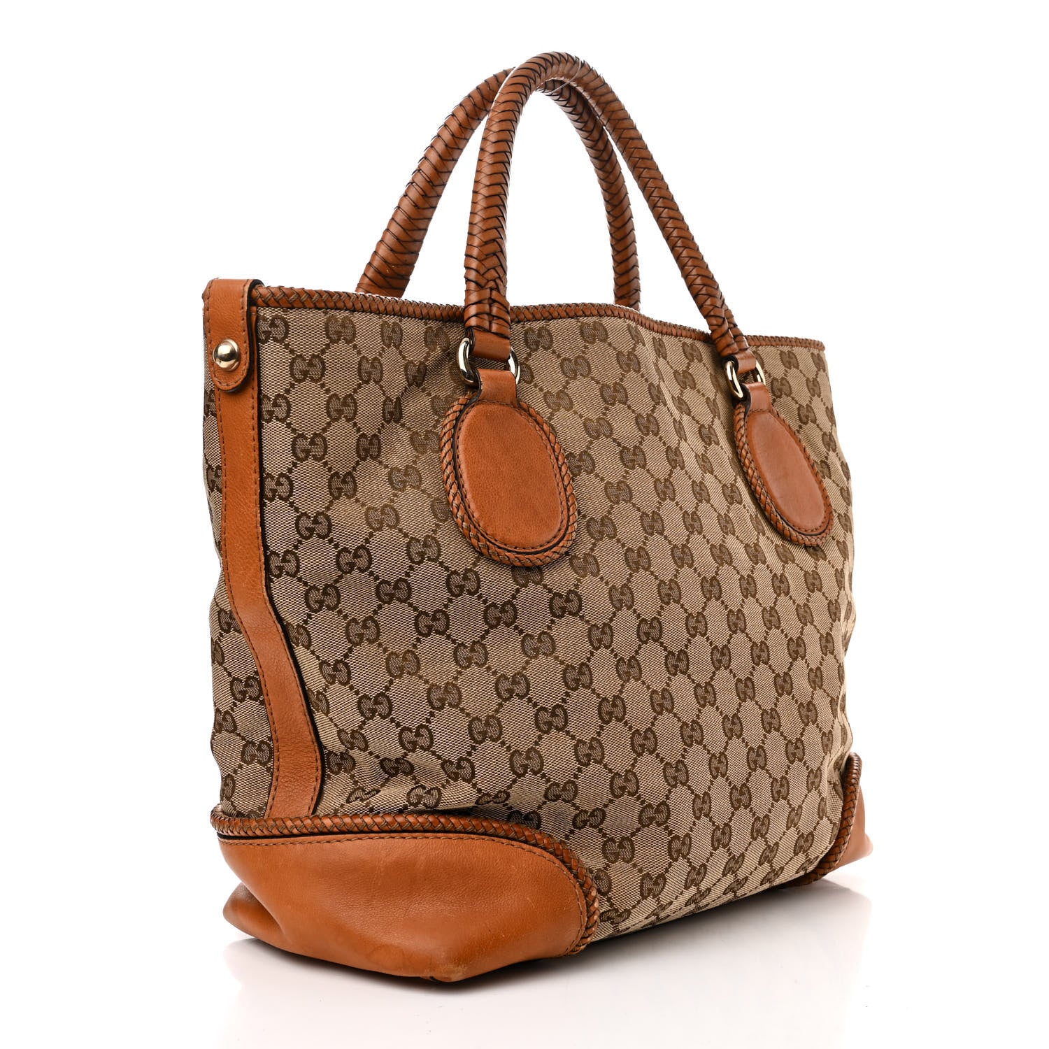 Gucci Monogram Medium Marrakech Tote Tan 3 of 14