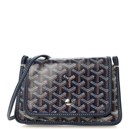 Goyard Goyardine Plumet Wallet Clutch Navy 1 of 10